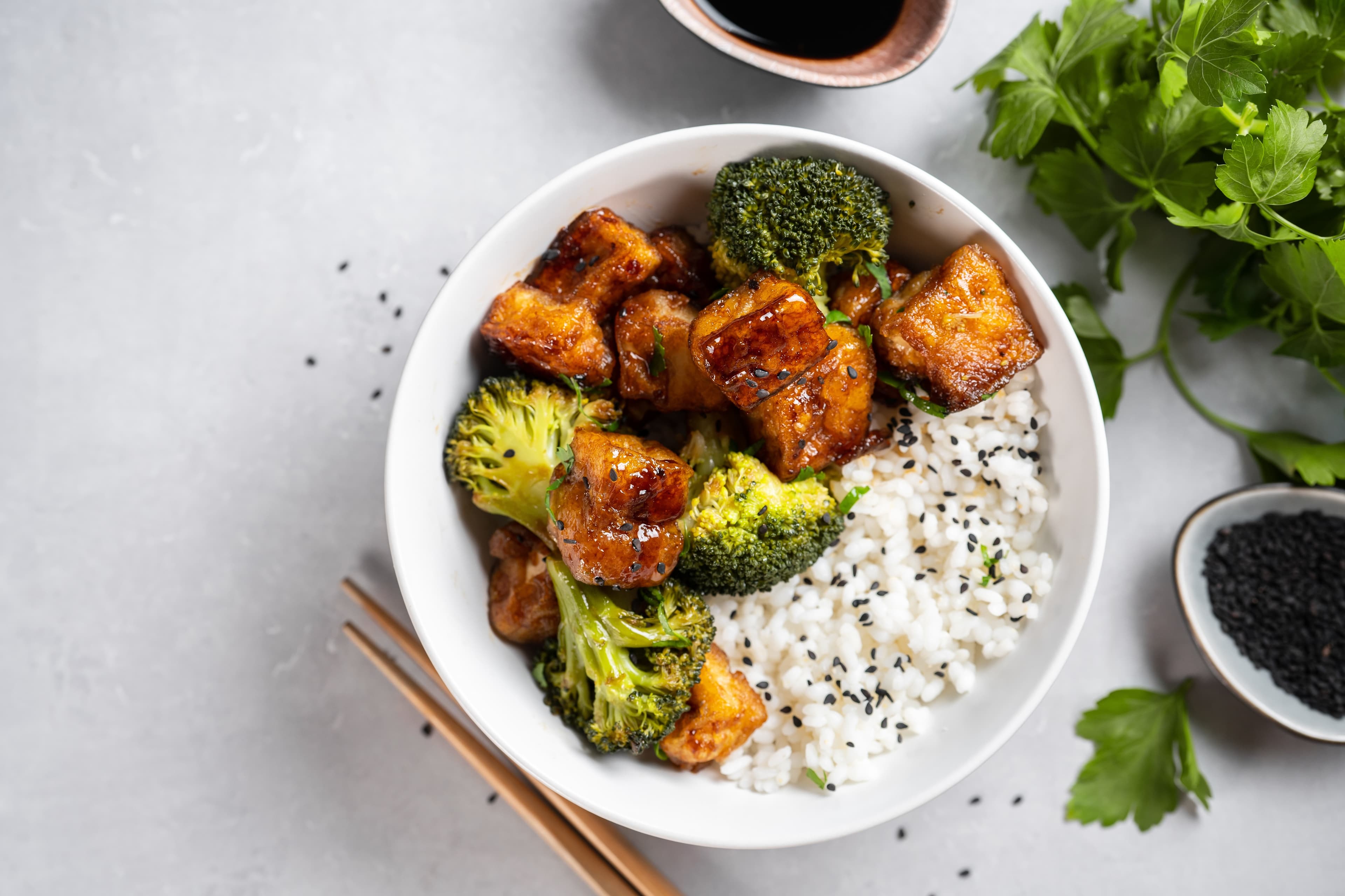 Delicious meal preparation